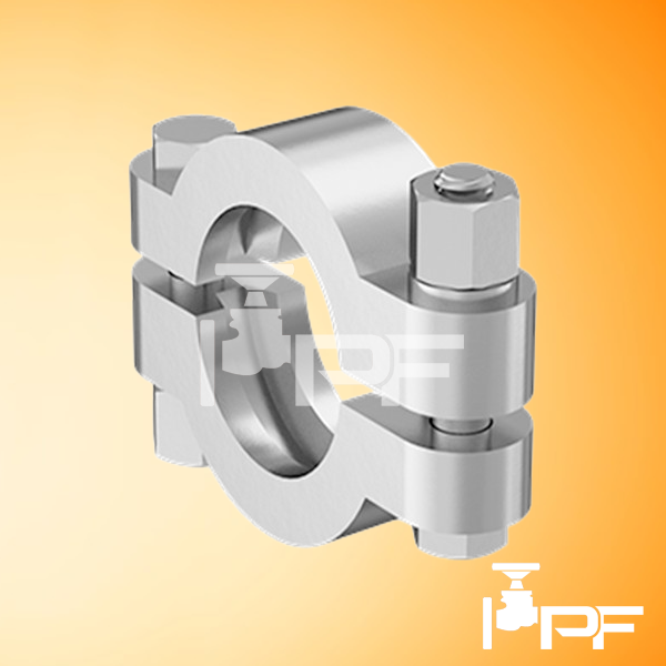 stainless-steel-sanitary-clamp-with-single-bolt Stainless Steel Sanitary Clamp with Single Bolt at Ontario, Alberta and Manitoba