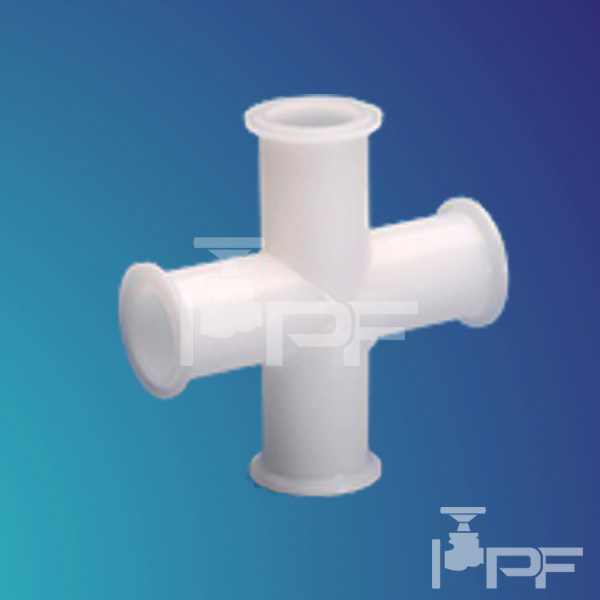 process-fittings-tri-clamp-plastic-cross-connector-sanitary Plastic Cross Connector Sanitary at Ontario, Alberta and Manitoba